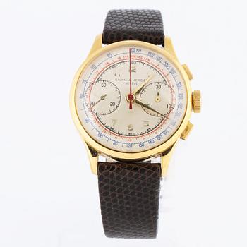 BAUME & MERCIER, Genève, chronograph, wristwatch, 35 mm,