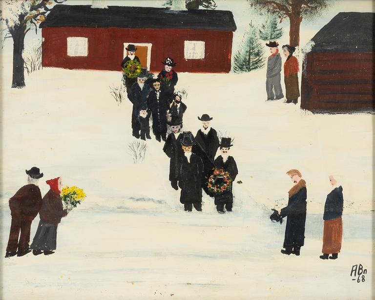 Axel Bengtsson, Begravning.