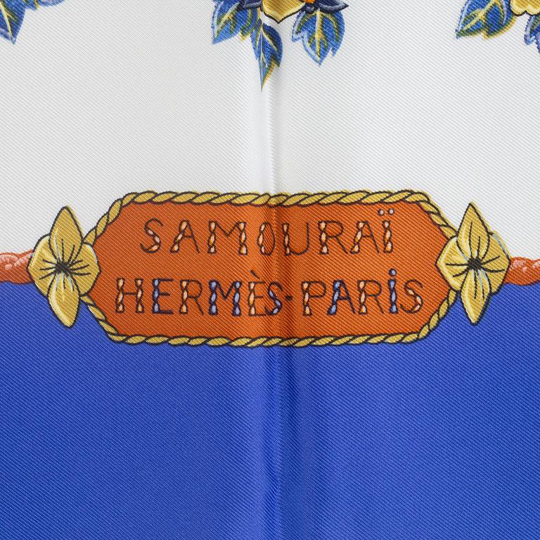 Hermès, scarf, "Samourai".