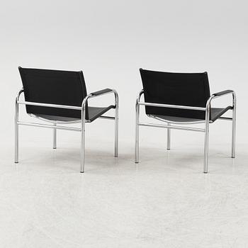 A pair of 'Klinte' armchairs by Tord Björklund for Ikea.