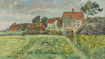 Axel Nilsson, In the Vegetable Garden.