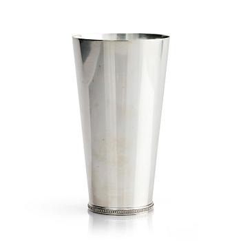 342. Wiwen Nilsson, a sterling silver beaker, Lund, Sweden 1955.