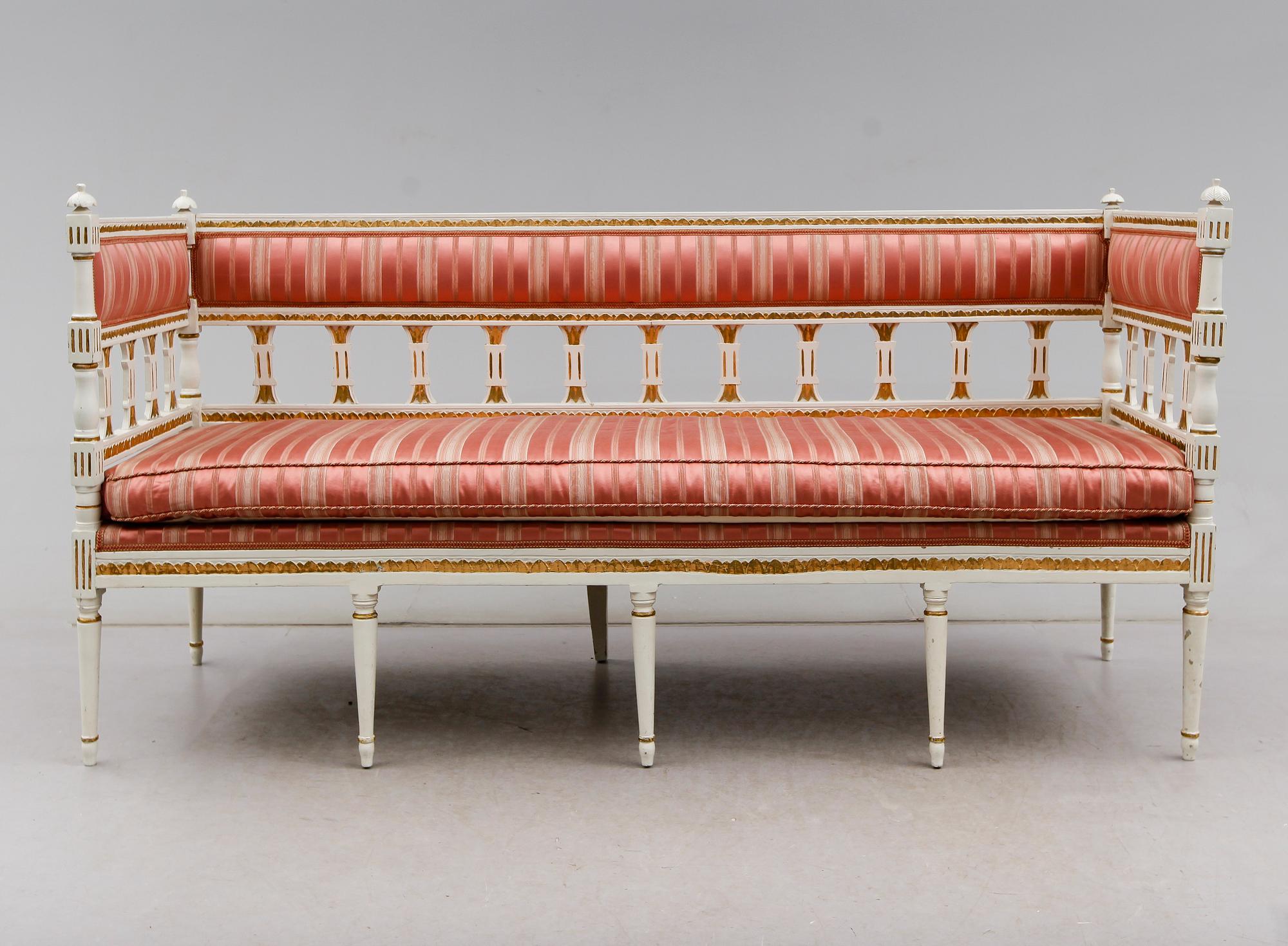 SOFFA, sengustaviansk, tidigt 1800-tal.