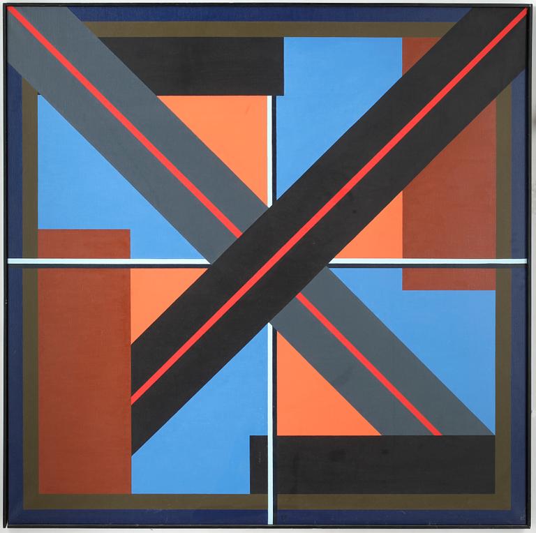 ILKKA PÄRNI, akryl på duk, signerad och daterad 1989 á tergo.