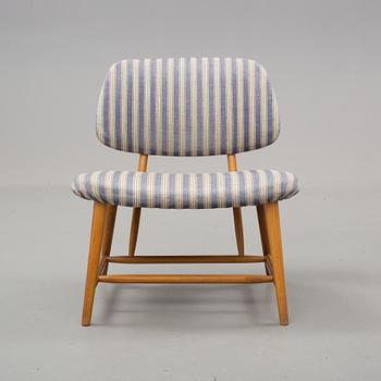 STOL, "TeVe", Alf Svensson, Ljungs Industrier, ur serien "Bra Bohag", Modellen Formgiven 1953.