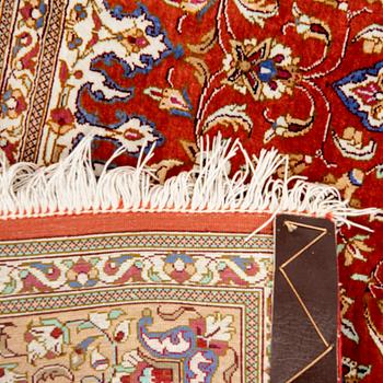 Rug, Ghom, silk, approximately 150 x 100 cm.