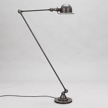 A Jielde industrial lamp / floor lamp, designed by Jean-Louis Domecq, Lyon, France.