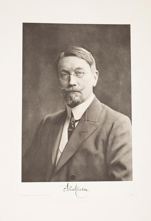 BOK med Fotogravyer, "Gestige Welt", Tyskland, 1900/10-tal.