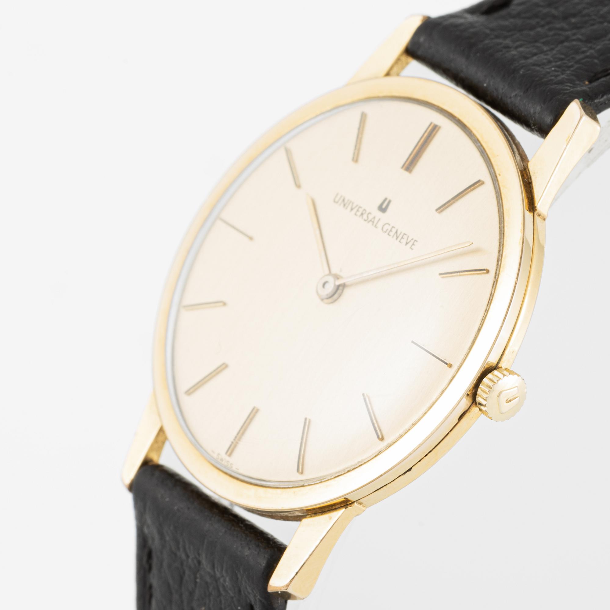 Universal Genève, wristwatch, 31 mm.