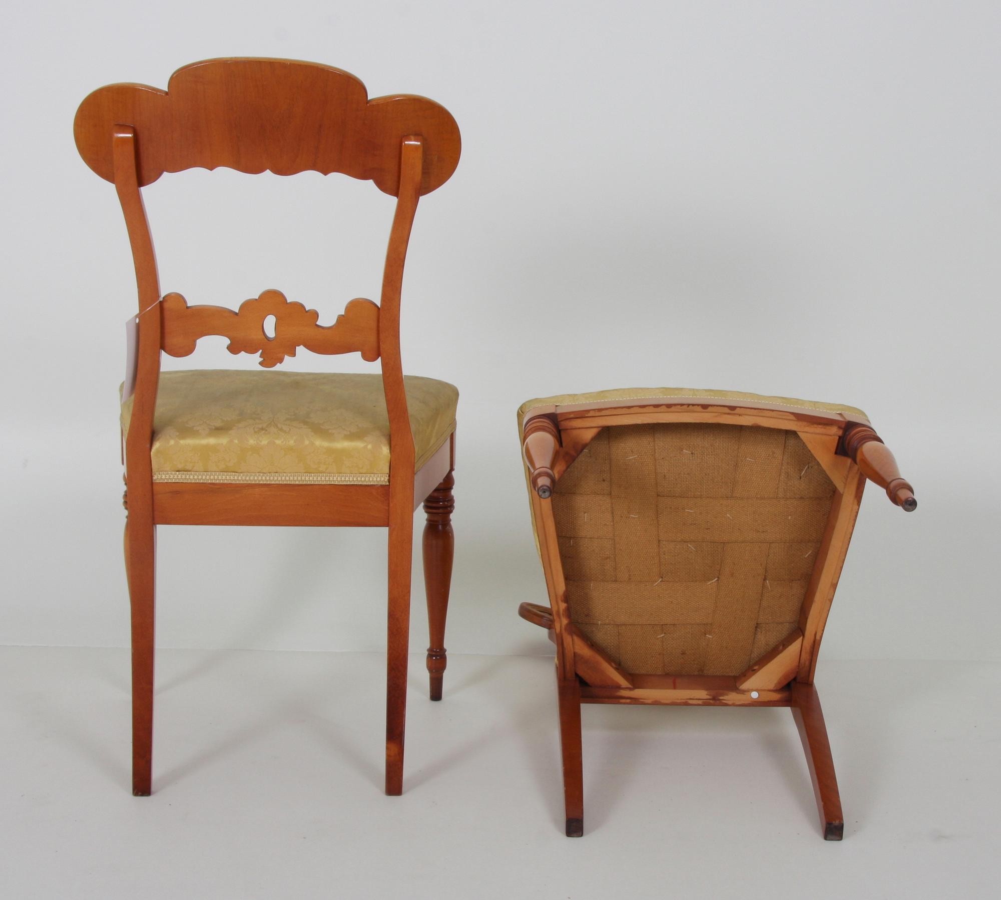 STOLAR, ett par, empirestil, 1900-tal.