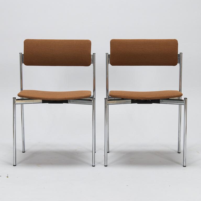 Ilmari Tapiovaara, tuoleja, 4 kpl, "Kiki" Merivaara 1970-luku.