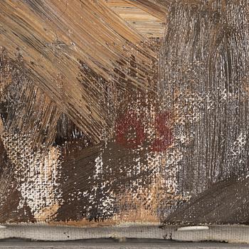 Olle Skagerfors, olja på duk, signerad OS.