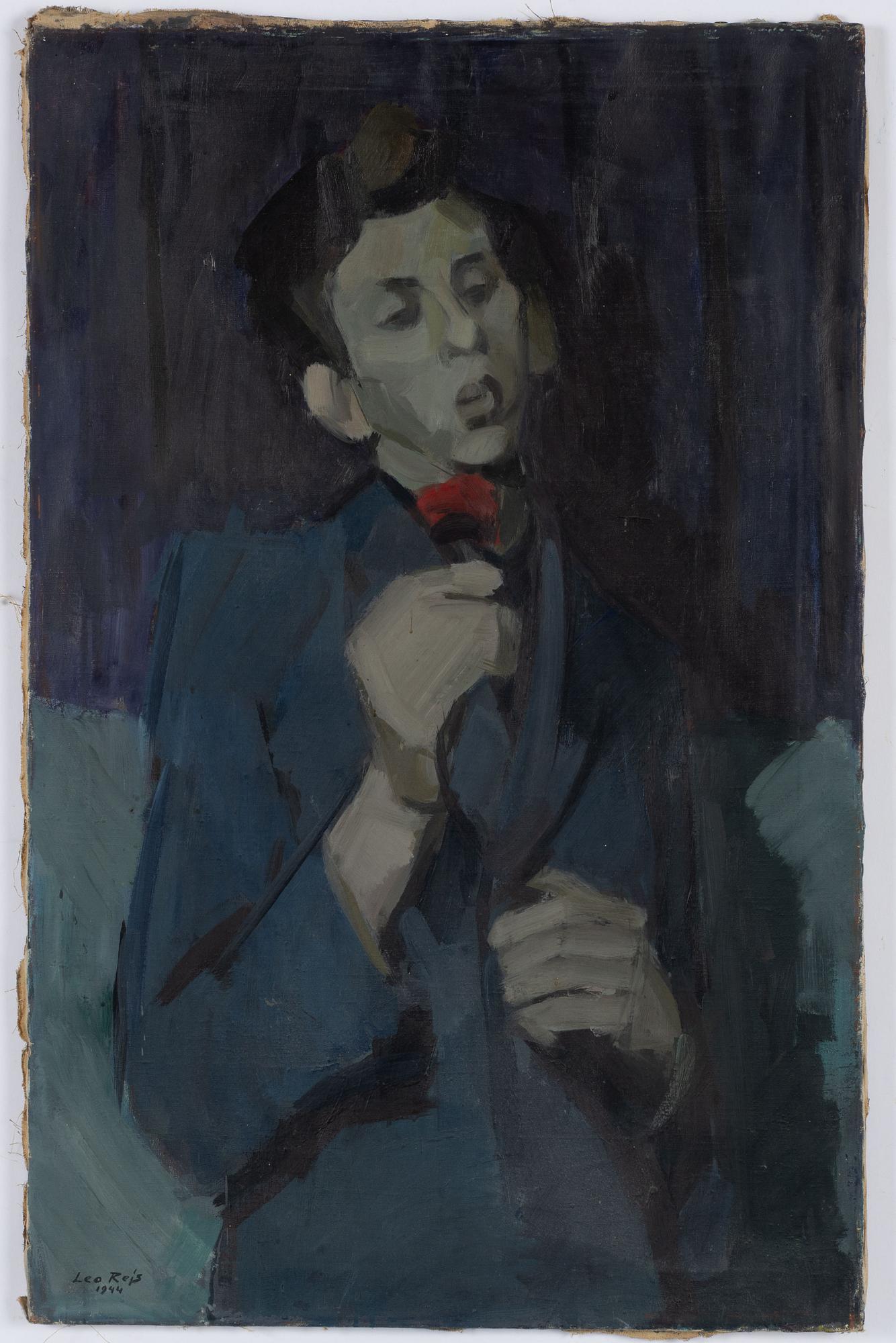 Leo Reis, "Mannen med blomman".