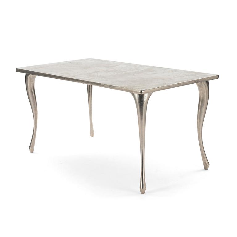 Fredrik Wretman, bord, del av installationen "And so it goes", ed. 14, Källemo, efter 1992.