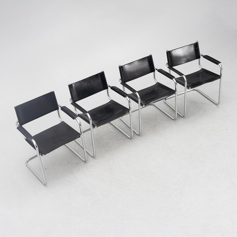 Stolar, 4 st, möjligtvis Italien, sent 1900-tal.