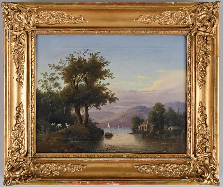 CARL ABRAHAM ROTHSTÉN, olja på duk, monogramsign.