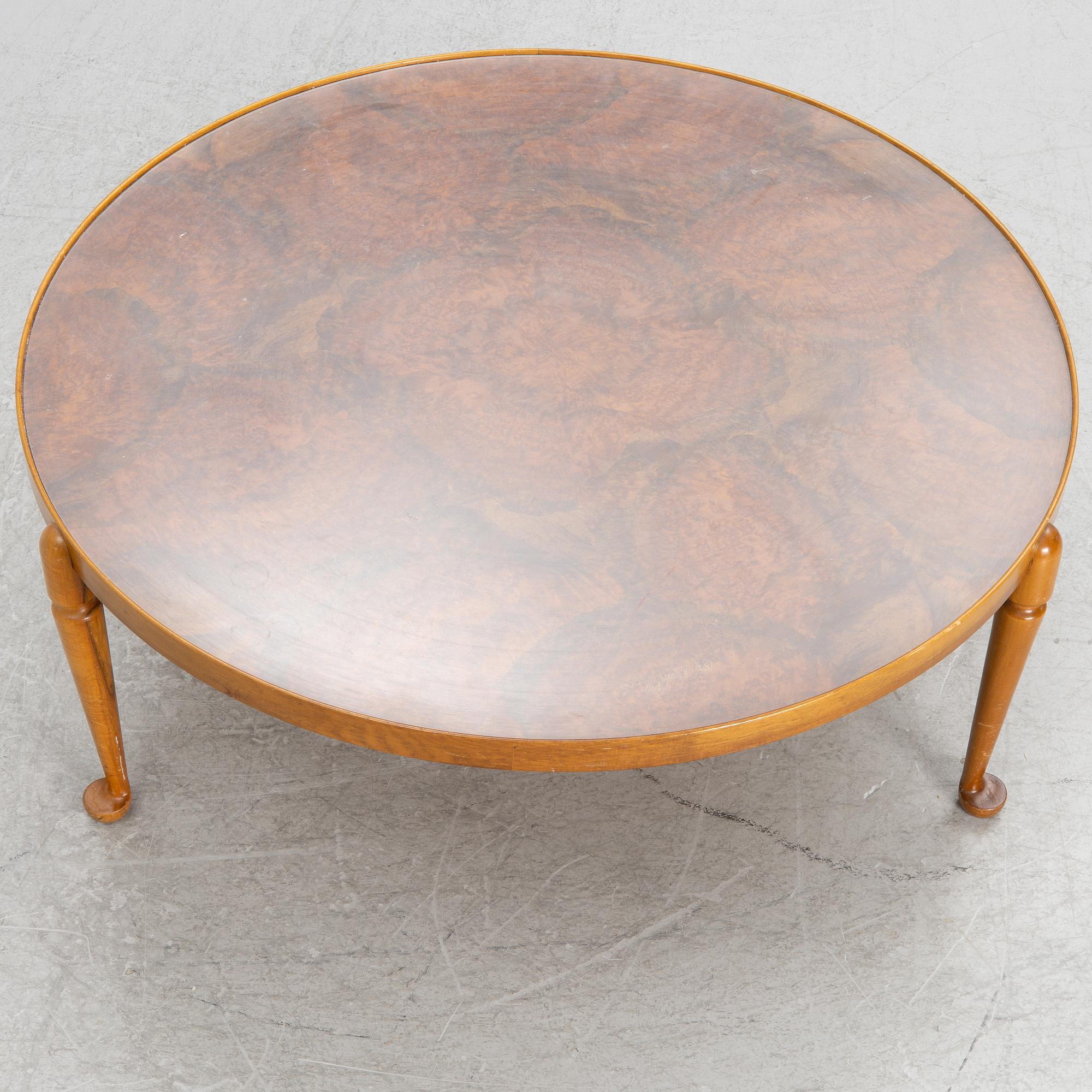 Josef Frank, soffbord, modell B 2139, Firma Svenskt Tenn, före 1985.