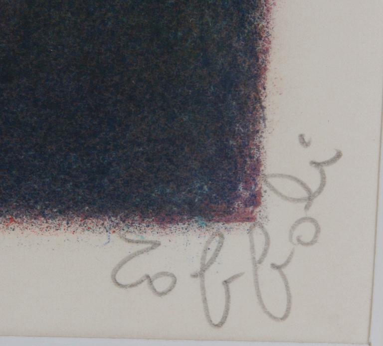 LOUIS TOFFOLI, färglitografi, sign o numr 45/150.