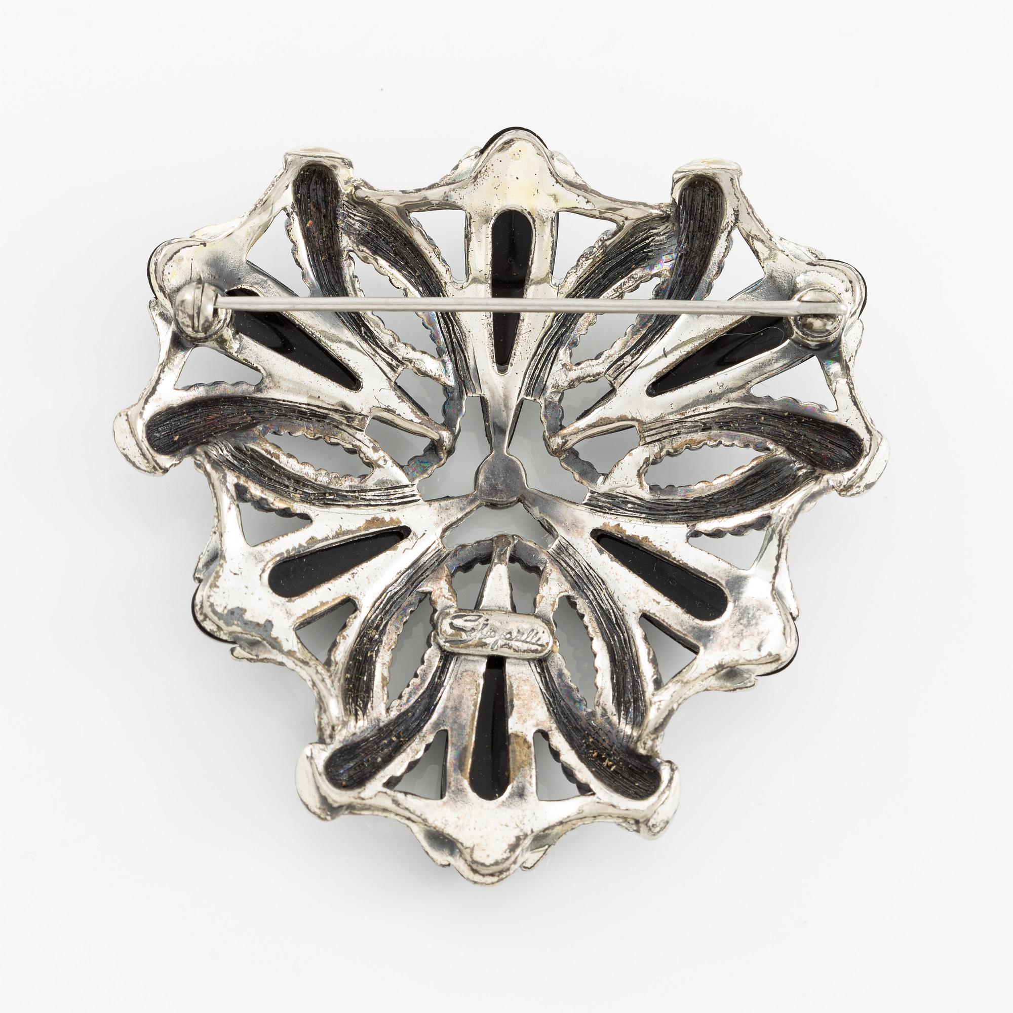 Elsa Schiaparelli, brosch, vintage.