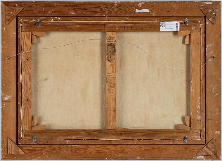 Curt Clemens, olja på duk, signerad och daterad 1942.