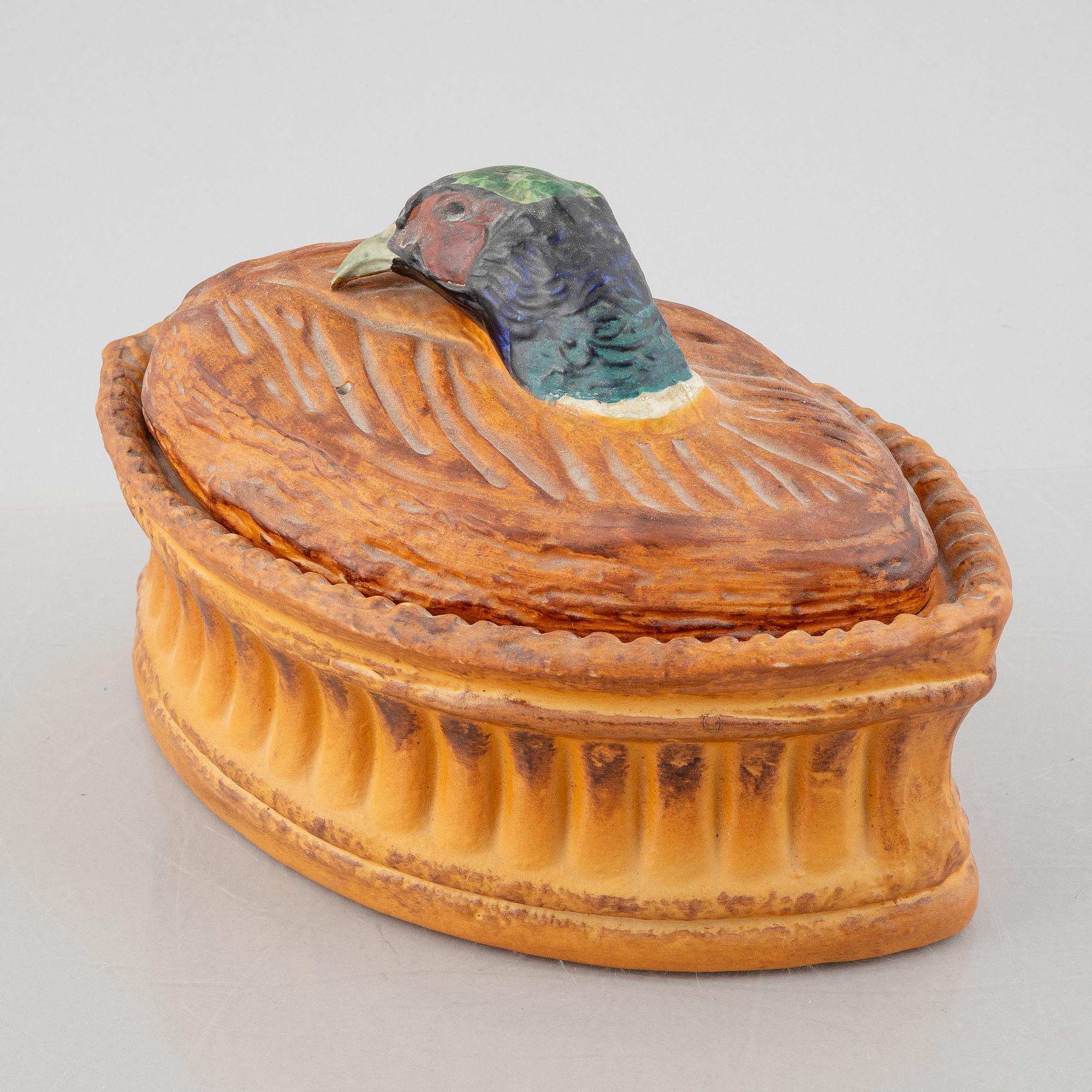 Pillivuyt & Cie, pastejformar, 3 st, Frankrike, 1900-talets första hälft.