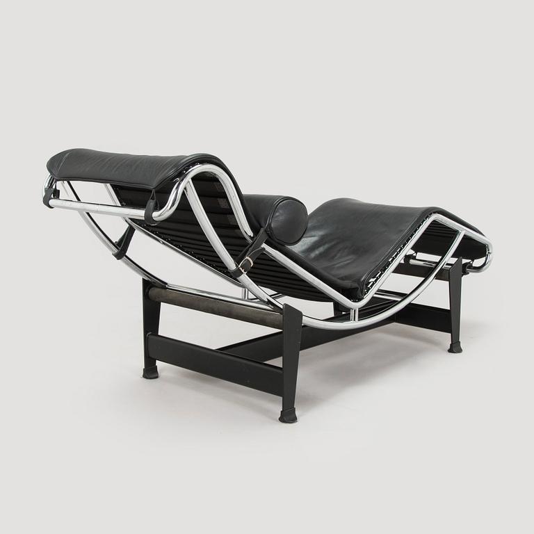 Charlotte Perriand & Le Corbusier, an 'LC4' lounge chair, Cassina, Italy.
