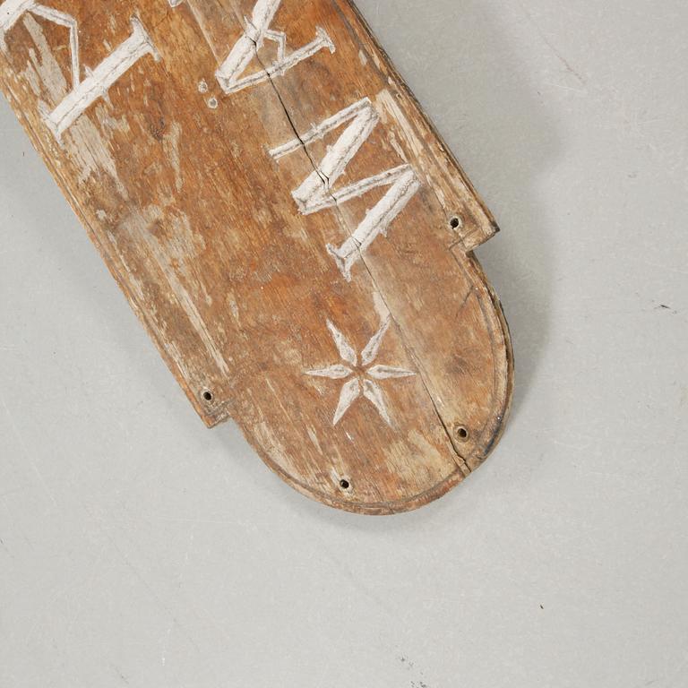 A ship sign, 20th century.