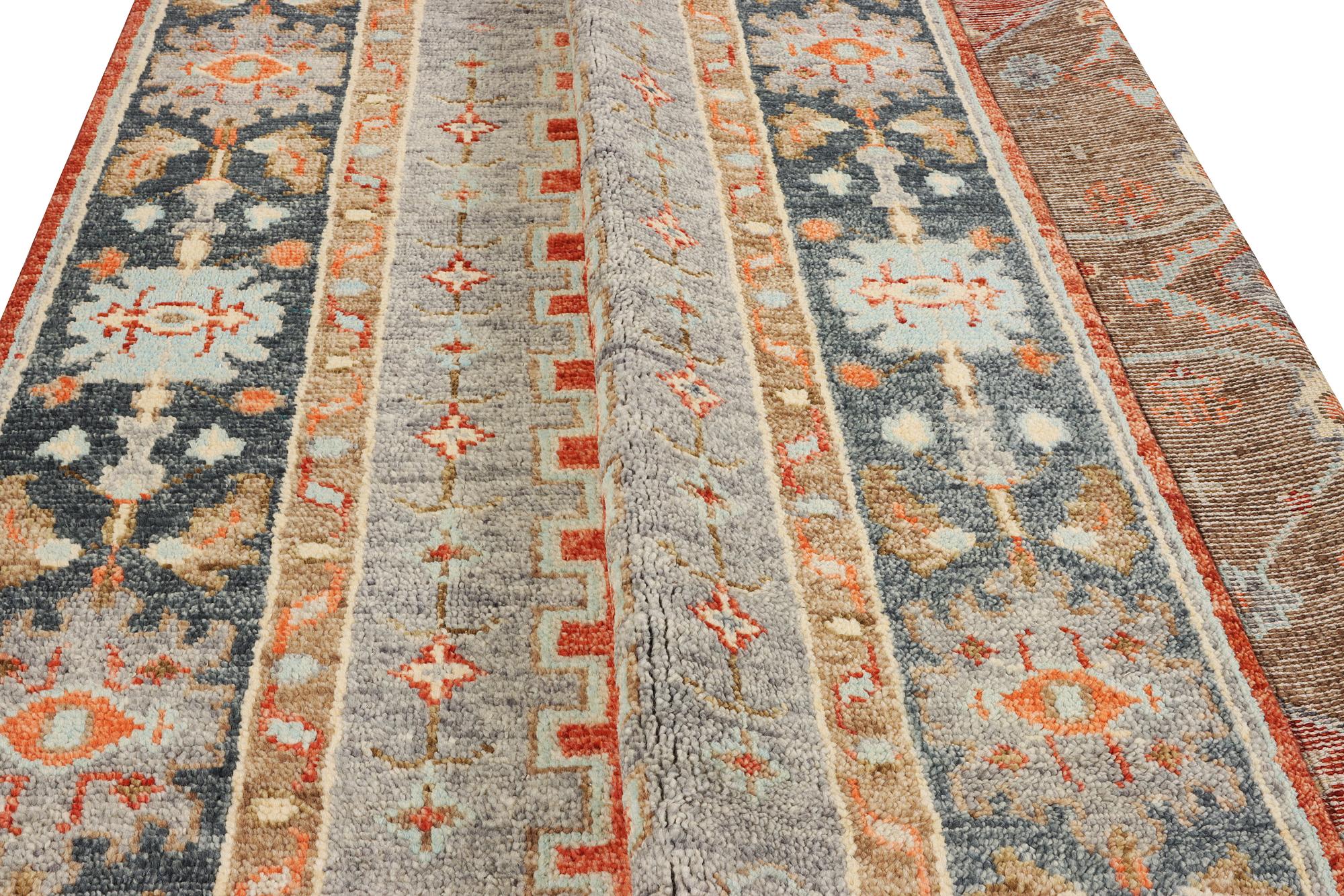 An oriental carpet with Mamluk design, c. 359 x 281 cm.