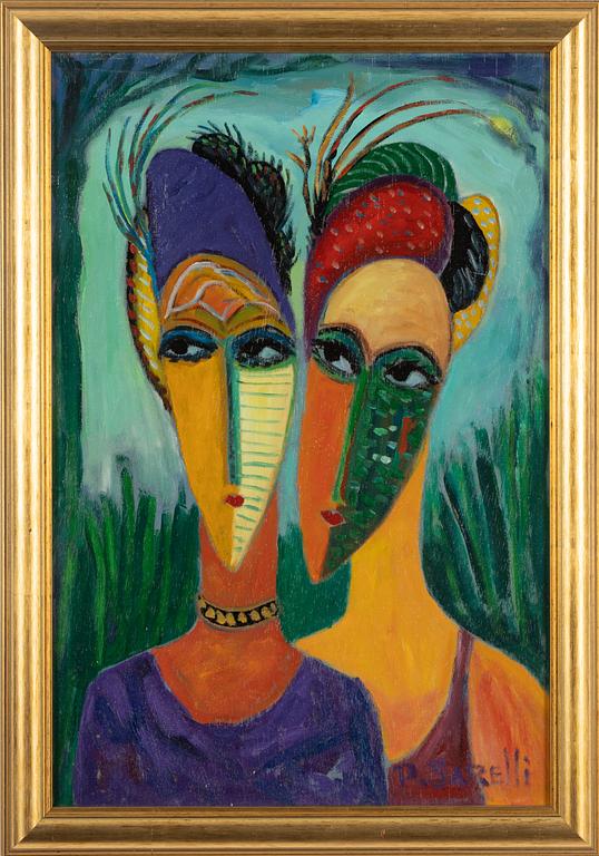 Paavo Sarelli, oil on canvas, signed.