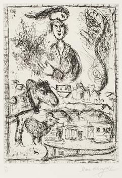328. Marc Chagall, "Le Village".