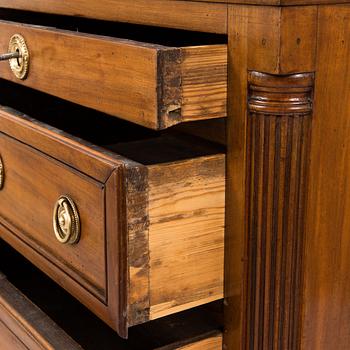Chest of drawers, Louis XVI style, Denmark, early 19th century.