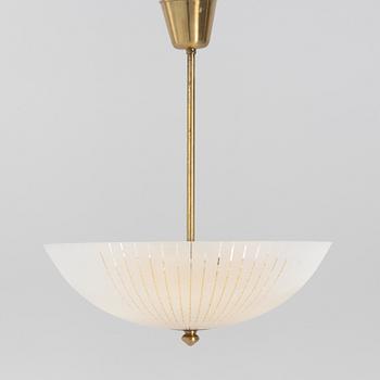 A Swedish Modern ceiling lamp, 1940's.