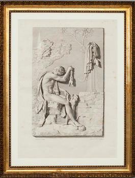 Jean-Bapt. Raphaël MASSARD 1775-1843, kopparstick, omkring 1800.