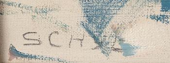 Jules Schyl, naken modell.