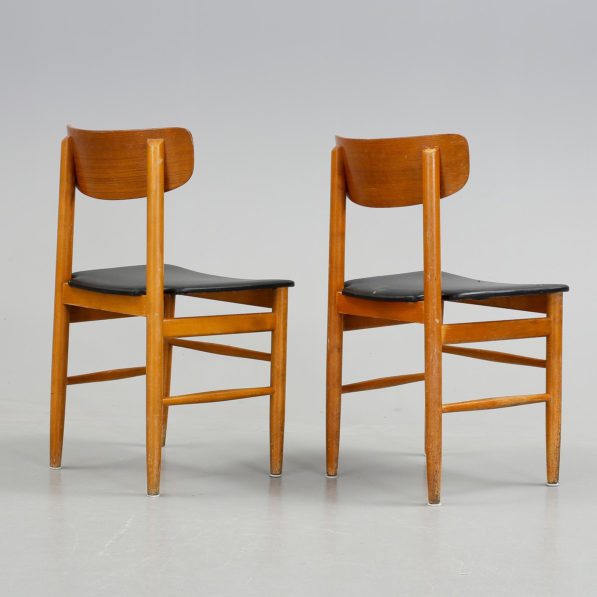 STOLAR, ett par, Edsbyverken, 1960-tal.