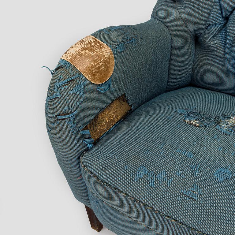 A pair of mid-20th century armchairs for Majander Ltd.
