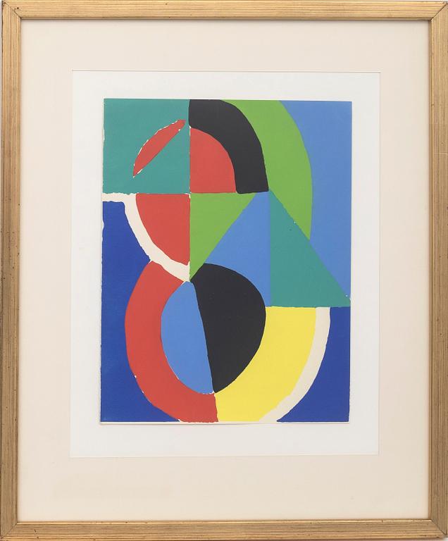 Sonia Delaunay, after, composition.