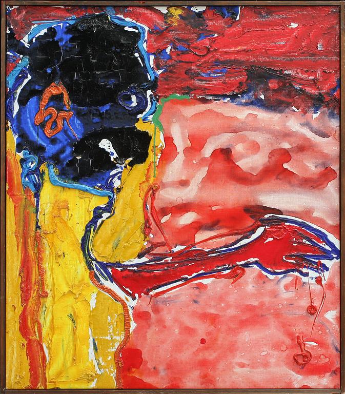 ROY LINDQVIST, olja på duk, a tergo sign o dat 61.