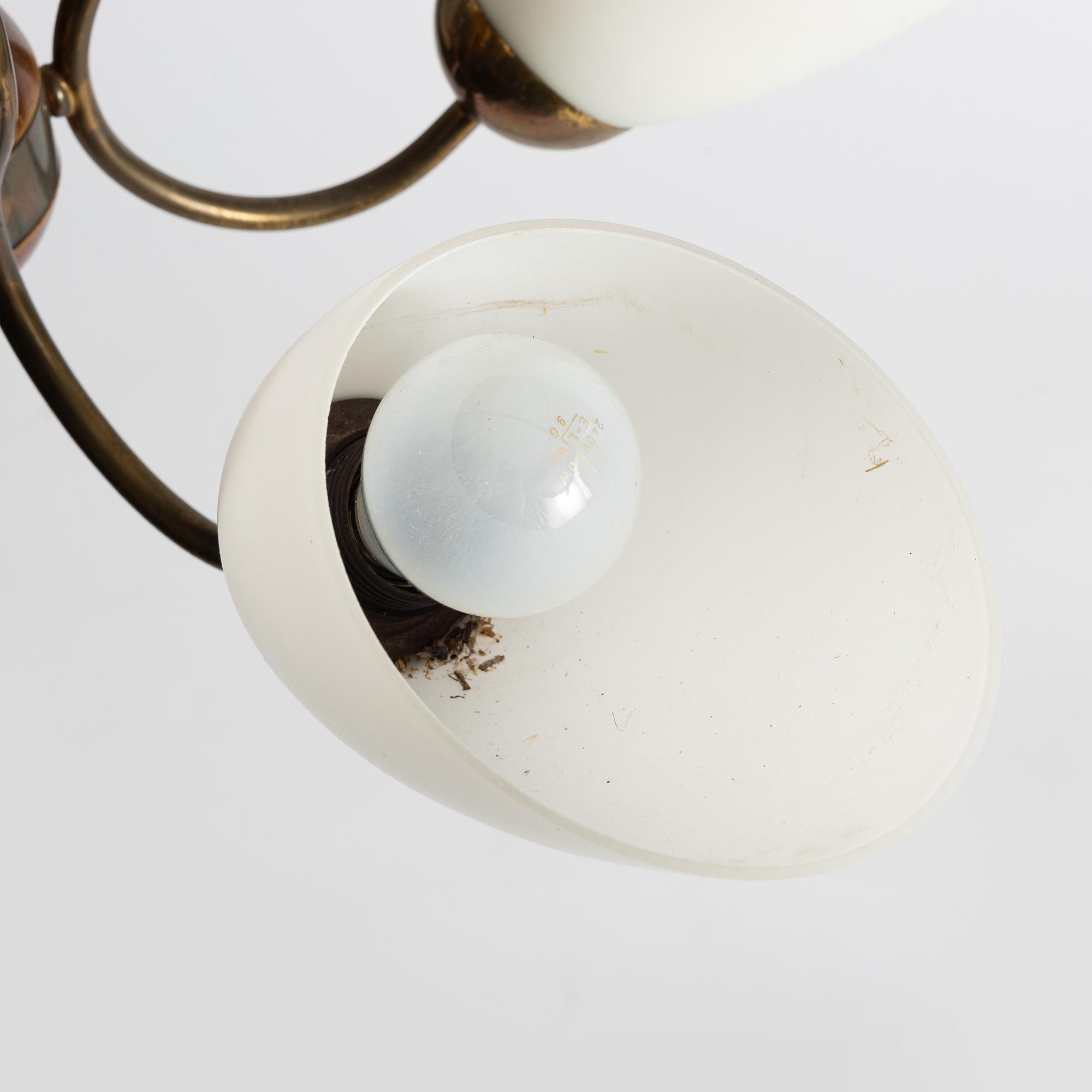 A ceiling lamp, Swedish Modern, 1940s/50s.