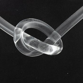 Siv Lagerström, two necklaces, acrylic plastic and ceramics.