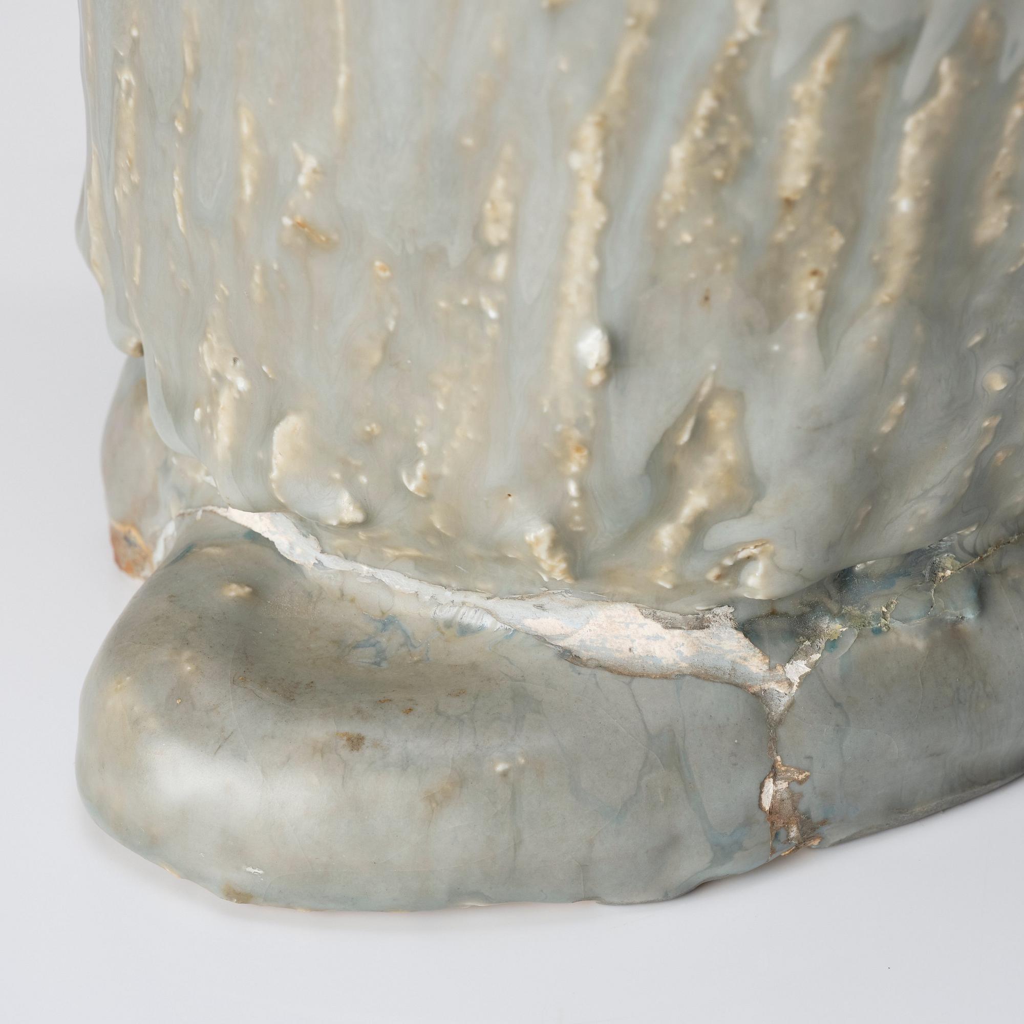Michael Schilkin, a stoneware sculpture of a monkey, Arabia, Finland, probably 1940s.