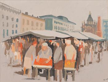 Lasse Marttinen, oil on canvas, signed and dated -69.