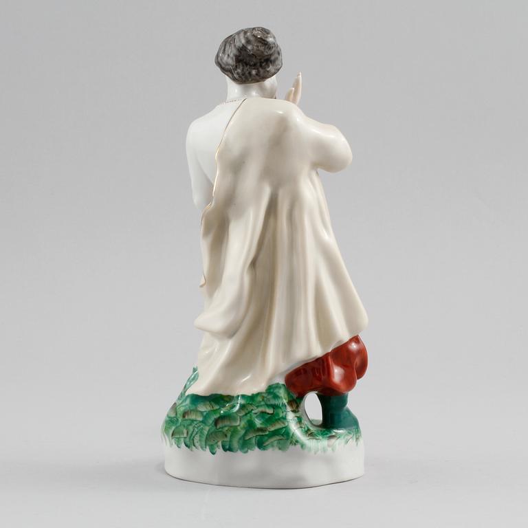 FIGURIN, porslin, Kiev, Sovjetunionen, 1900-talets andra hälft.