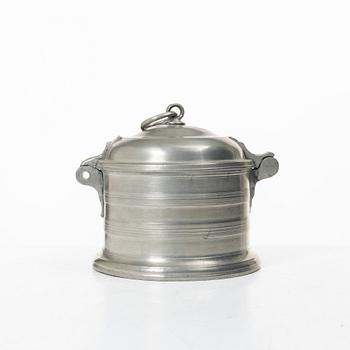 Butter box by Lars Fredrik Wiksten, Västerås, 1813.
