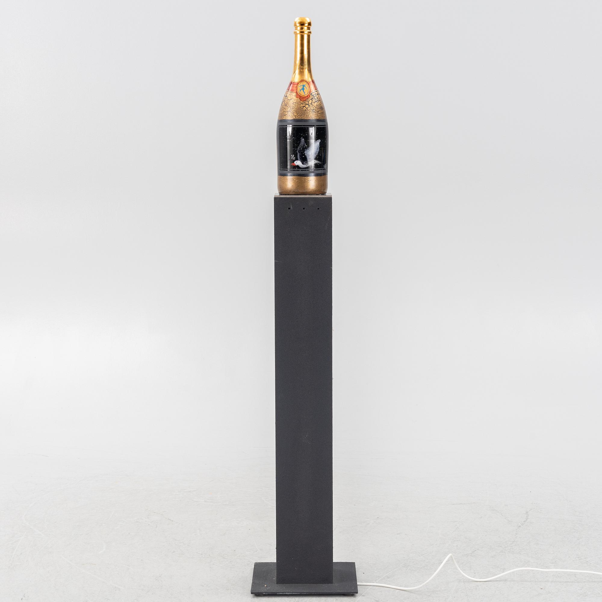 Kjell Engman, sculpture, Kosta Boda.