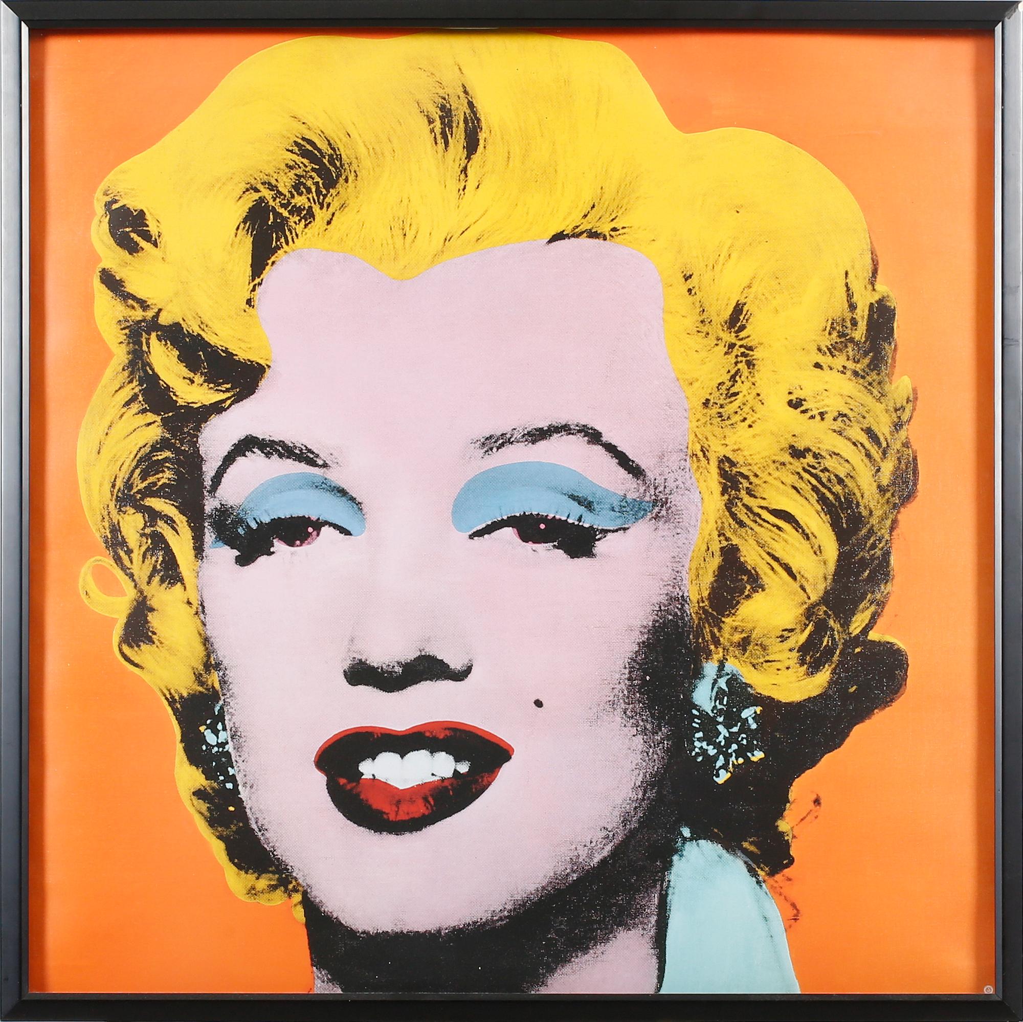 ANDY WARHOL, after, offset litograph / poster, "Marilyn Monroe", Andy Warhol Foundation, 1995.