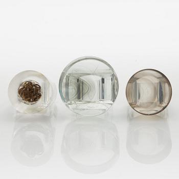 Siv Lagerström, three rings, acrylic plastic, 1970s.