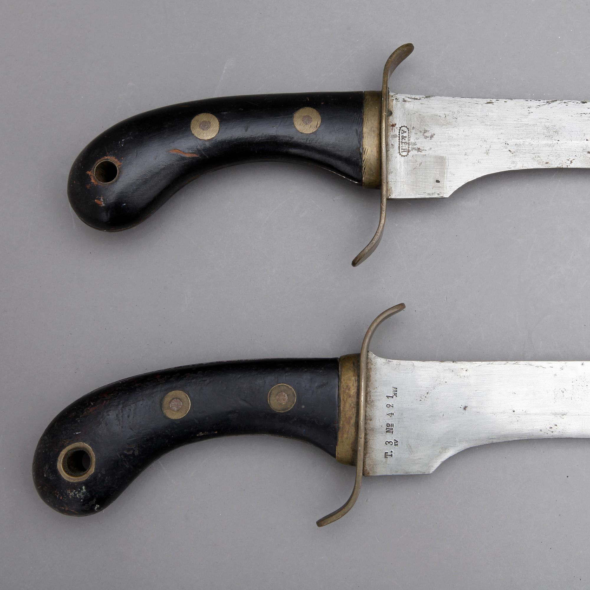 FASKINKNIVAR, snarlika, modell m/1848.