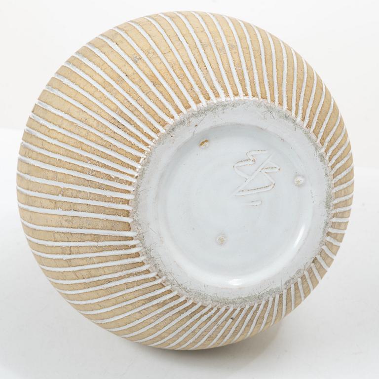 Edgar Böckman, a stoneware vase, executed in his own workshop, 1930s-40s.