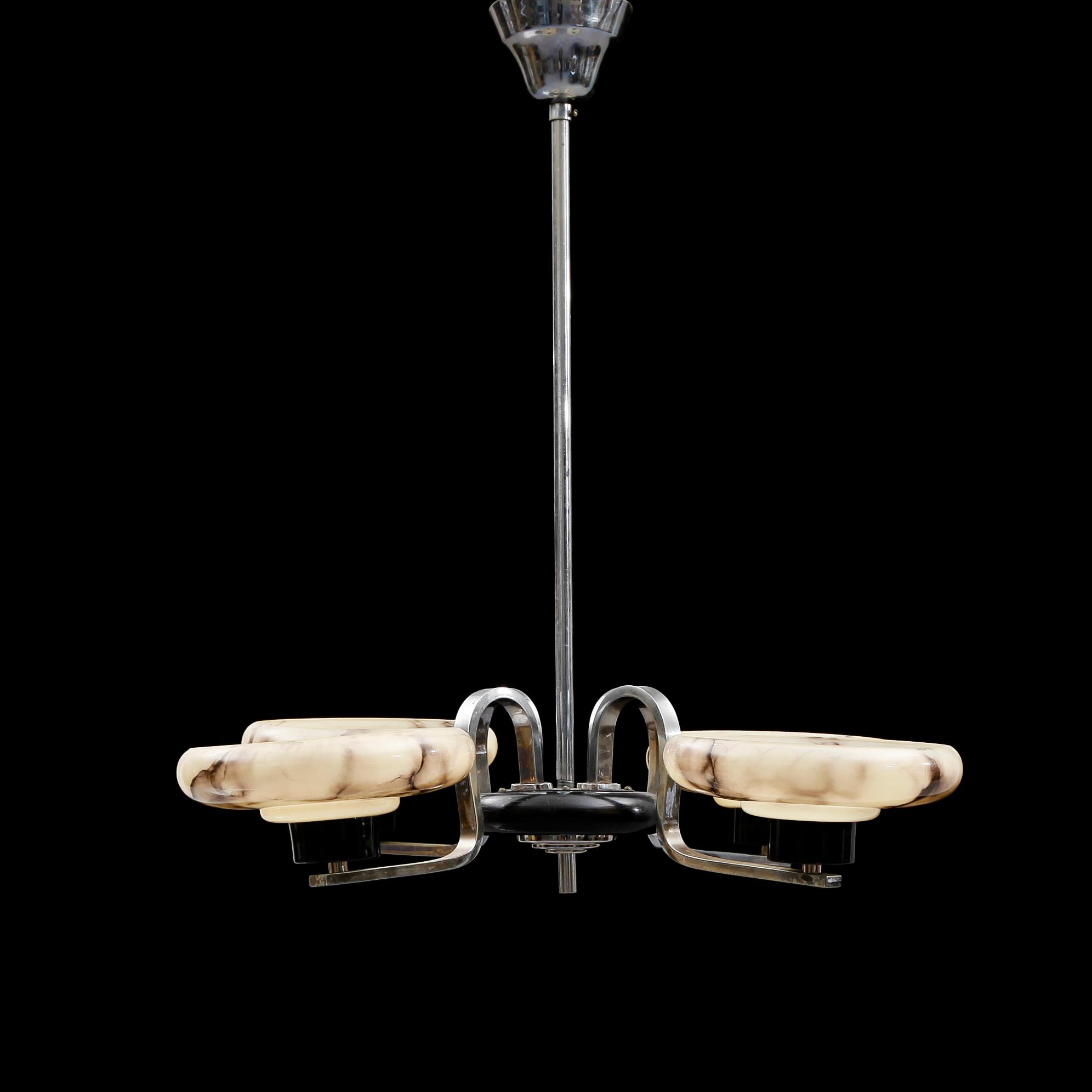 TAKLAMPA, art déco, 1900-talets första hälft.